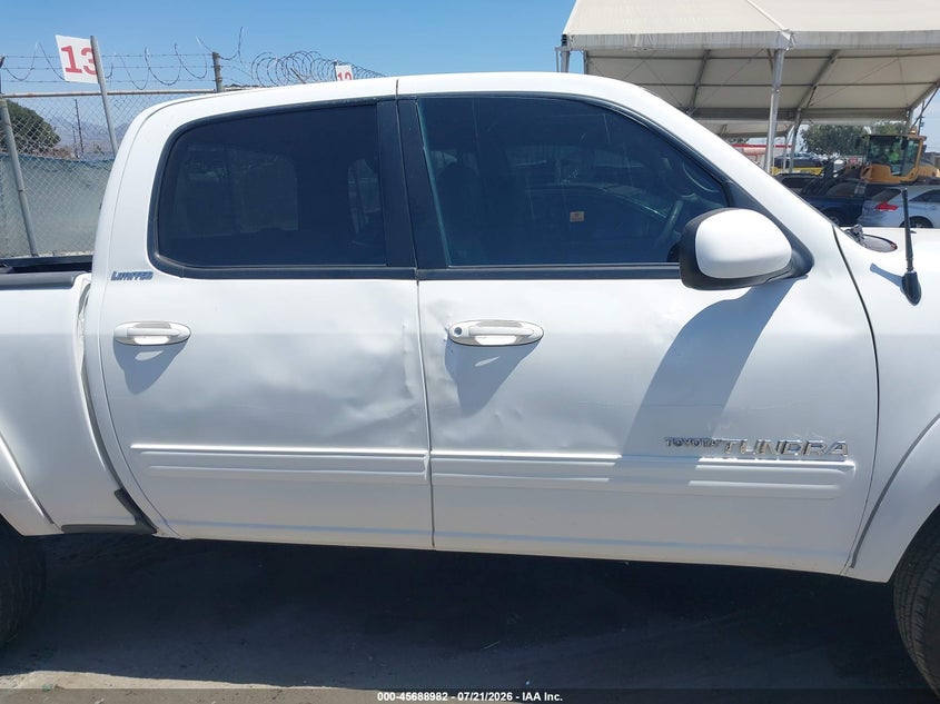 2006 Toyota Tundra Limited V8 VIN: 5TBDT481X6S533579 Lot: 45688982