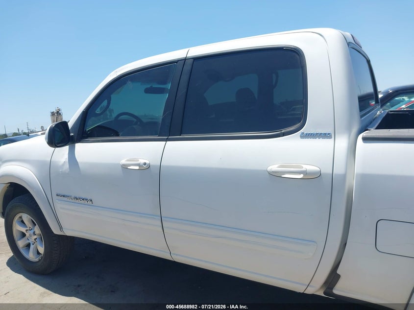2006 Toyota Tundra Limited V8 VIN: 5TBDT481X6S533579 Lot: 45688982