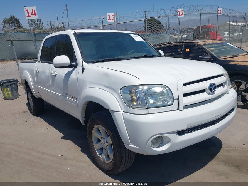 2006 Toyota Tundra Limited V8 VIN: 5TBDT481X6S533579 Lot: 45688982