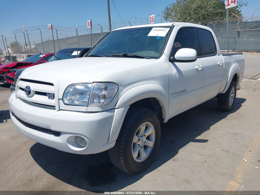 2006 Toyota Tundra Limited V8 VIN: 5TBDT481X6S533579 Lot: 45688982