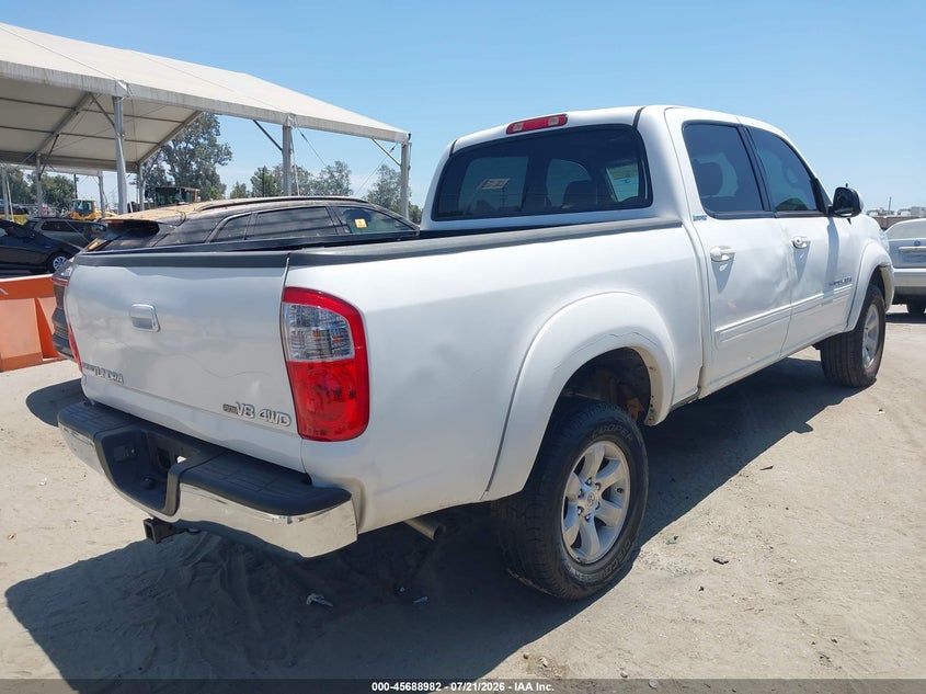 2006 Toyota Tundra Limited V8 VIN: 5TBDT481X6S533579 Lot: 45688982