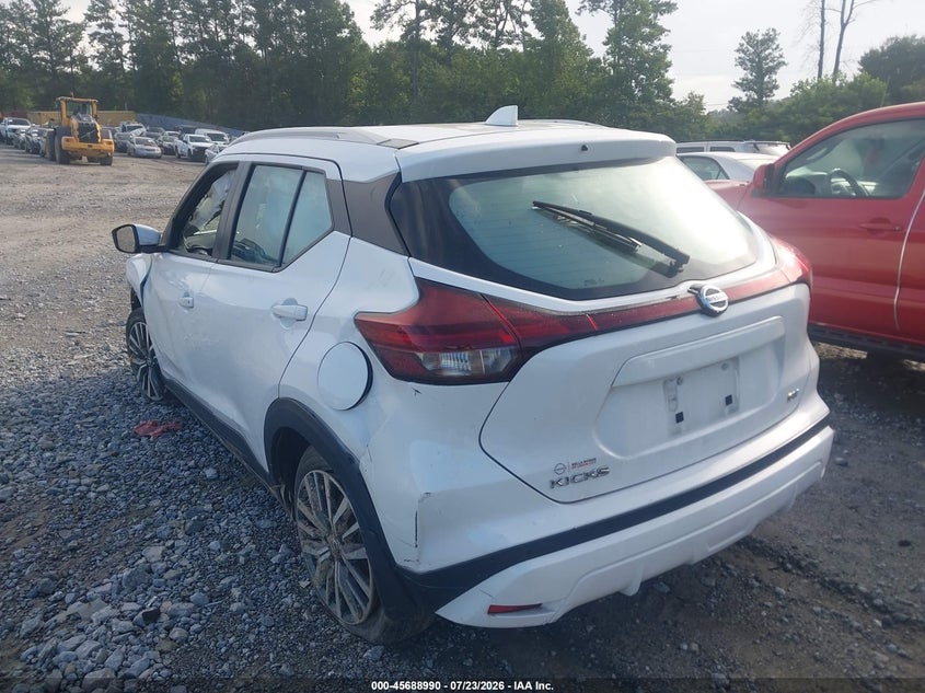 Vin: 3n1cp5cv2ml549868, lot: 46187597, nissan kicks sv xtronic cvt 20213