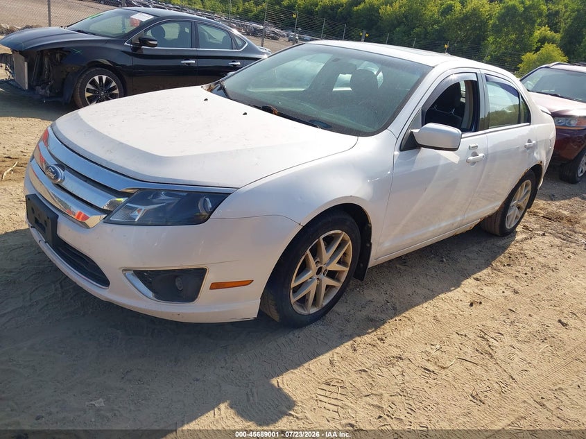 Vin: 3fahp0jaxbr175659, lot: 46187608, ford fusion sel 20112
