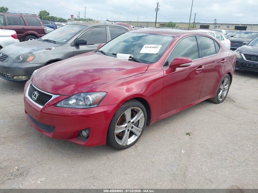 2011 LEXUS IS 350 auction photo 2