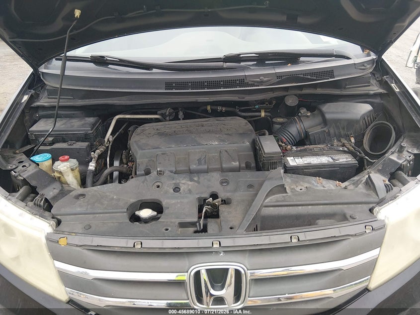 2012 Honda Odyssey Ex-L VIN: 5FNRL5H66CB120444 Lot: 45689010