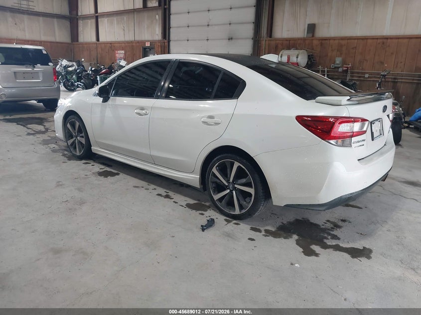 Vin: 4s3gkal66h3608212, lot: 46187619, subaru impreza 2.0i sport 20173