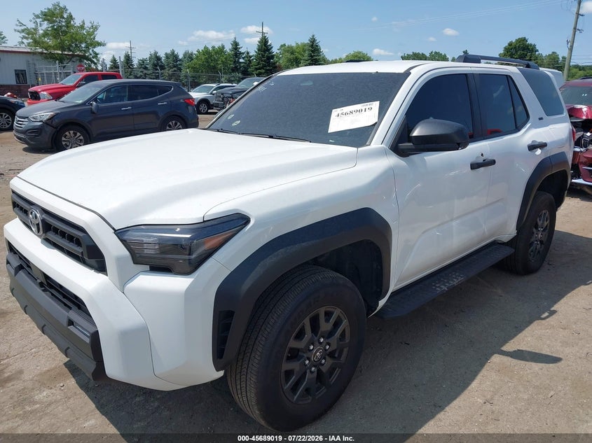 Vin: jteva5br9s5009888, lot: 46187626, toyota 4runner sr5 20252