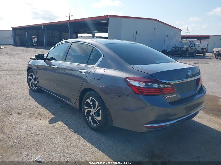 Vin: 1hgcr2f35ha112736, lot: 46187640, honda accord lx 20173