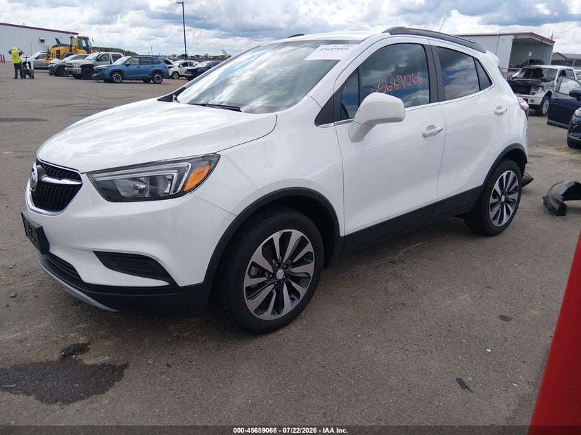 Vin: kl4cjesmxmb364437, lot: 46187673, buick encore awd preferred 20212