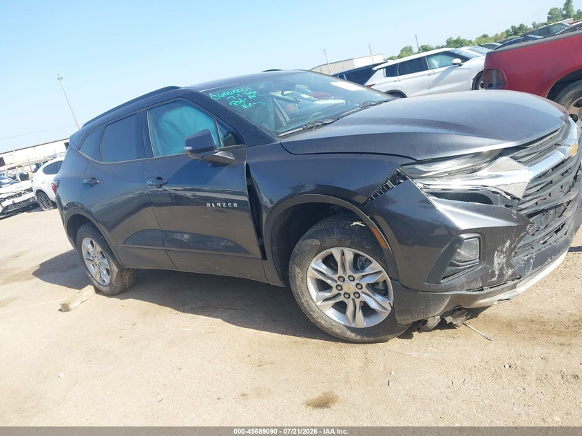 2022 Chevrolet Blazer Fwd 2Lt VIN: 3GNKBCR48NS225851 Lot: 45689090