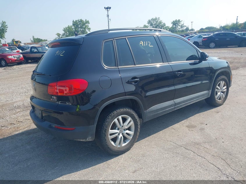 2017 VOLKSWAGEN TIGUAN auction photo 4