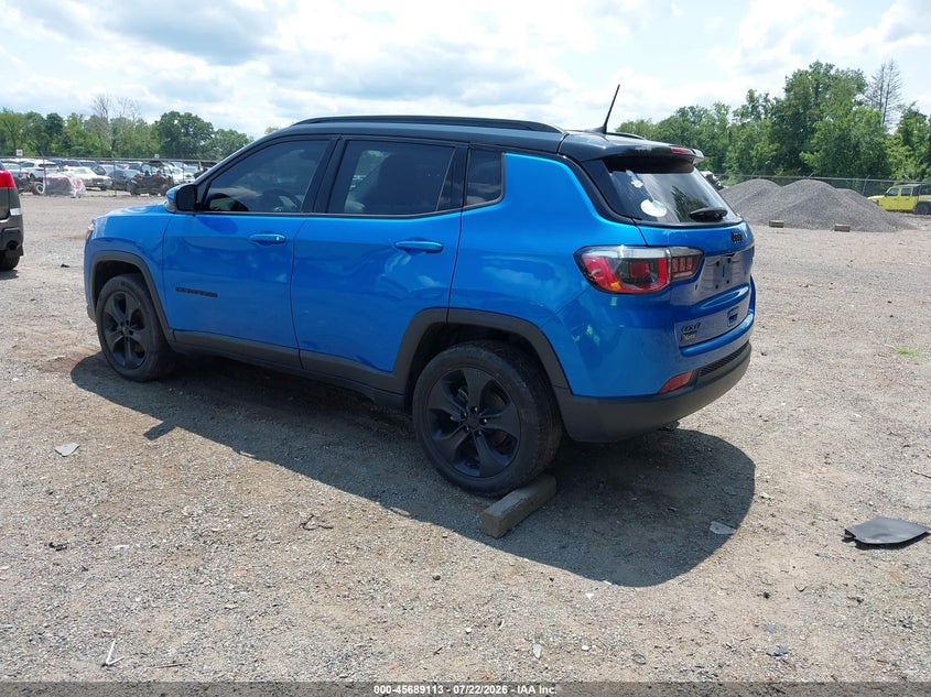 Vin: 3c4njdbb2jt325228, lot: 46187720, jeep compass altitude 4x4 20183