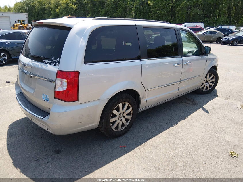 Vin: 2a4rr8dg4br781482, lot: 46187734, chrysler town & country touring-l 20114