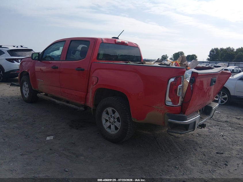 Vin: 1gtg5bea2g1383909, lot: 46187736, gmc canyon 2wd 20163