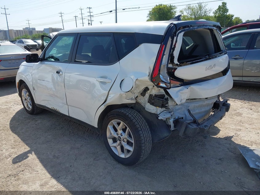 Vin: kndj23au8r7227510, lot: 46187753, kia soul lx 20243