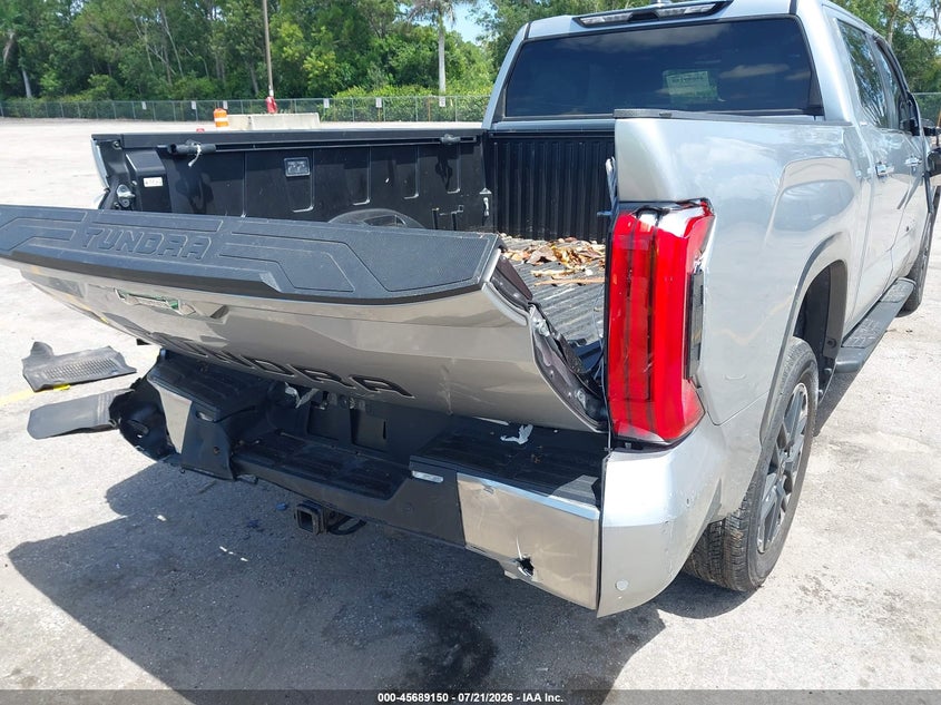 2025 Toyota Tundra Limited VIN: 5TFJA5EC8SX039981 Lot: 45689150