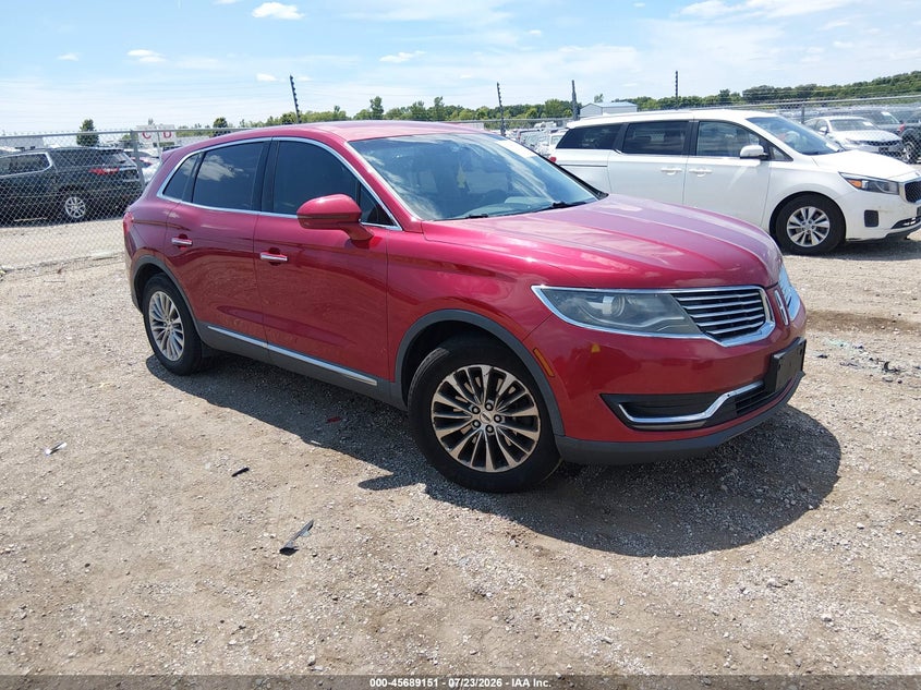 2016 LINCOLN MKX auction photo 1