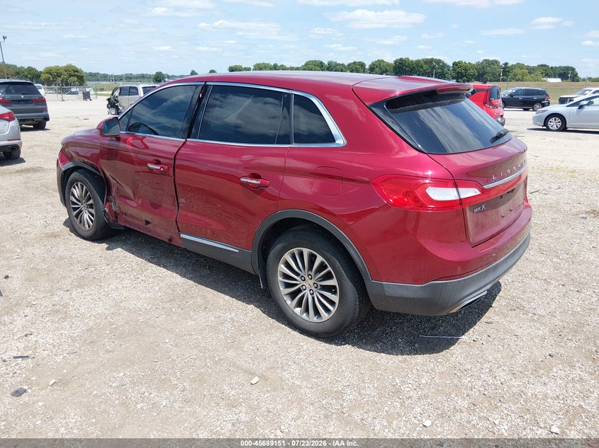 2016 LINCOLN MKX auction photo 3