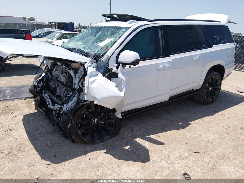 Vin: 1gys9pkl7tr349780, lot: 46187791, cadillac escalade esv sport 20262