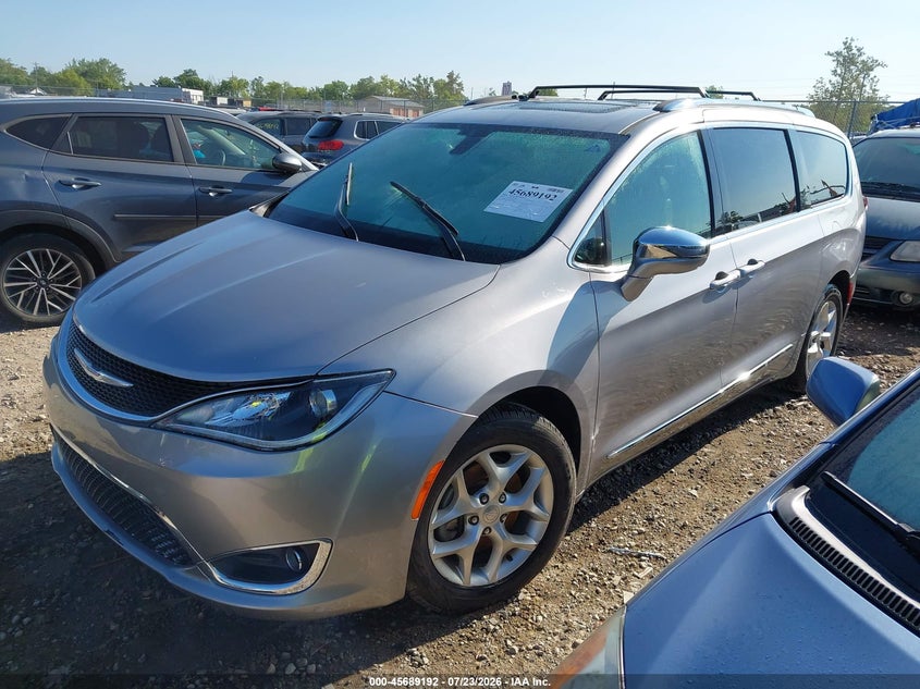 Vin: 2c4rc1ggxlr144138, lot: 46187799, chrysler pacifica limited 20202