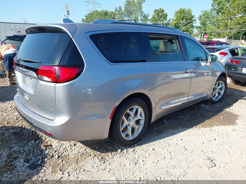 Vin: 2c4rc1ggxlr144138, lot: 46187799, chrysler pacifica limited 20204