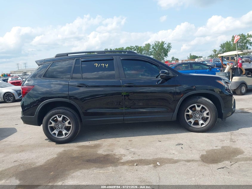 2023 Honda Passport Awd Trailsport VIN: 5FNYF8H61PB007138 Lot: 45689194