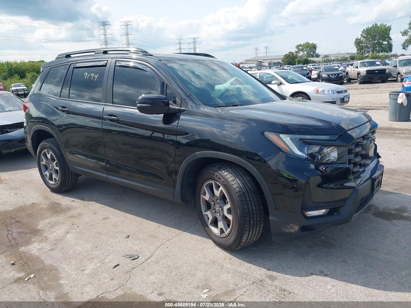 Vin: 5fnyf8h61pb007138, lot: 46187801, honda passport awd trailsport 2023 img_1