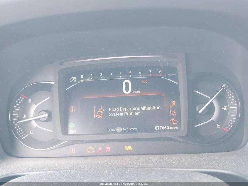 2023 Honda Passport Awd Trailsport VIN: 5FNYF8H61PB007138 Lot: 45689194