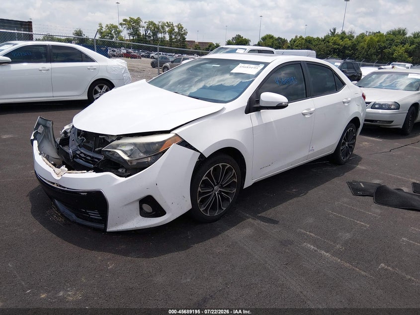 2014 TOYOTA COROLLA auction photo 2