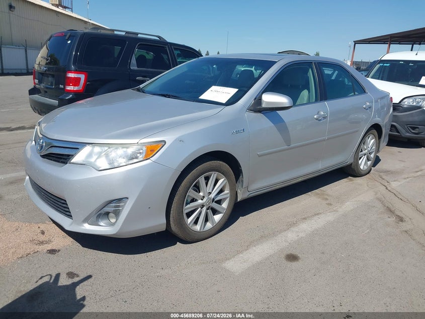 2012 TOYOTA CAMRY HYBRID auction photo 2