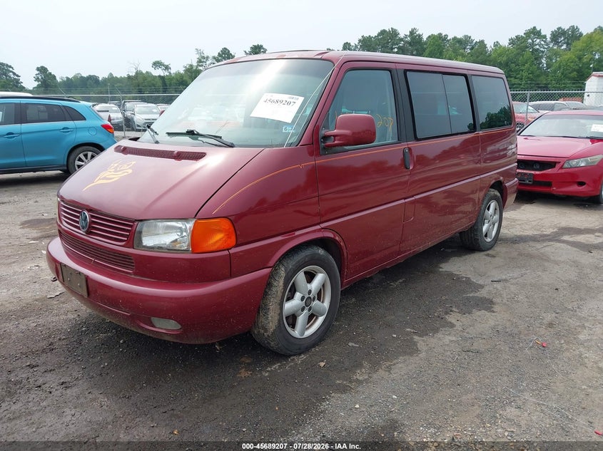2002 VOLKSWAGEN EUROVAN auction photo 2