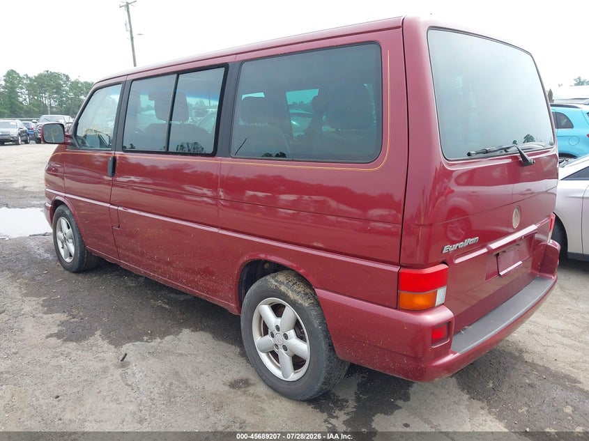 2002 VOLKSWAGEN EUROVAN auction photo 3