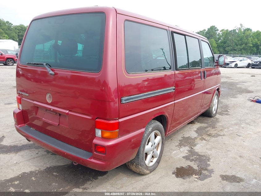 2002 VOLKSWAGEN EUROVAN auction photo 4