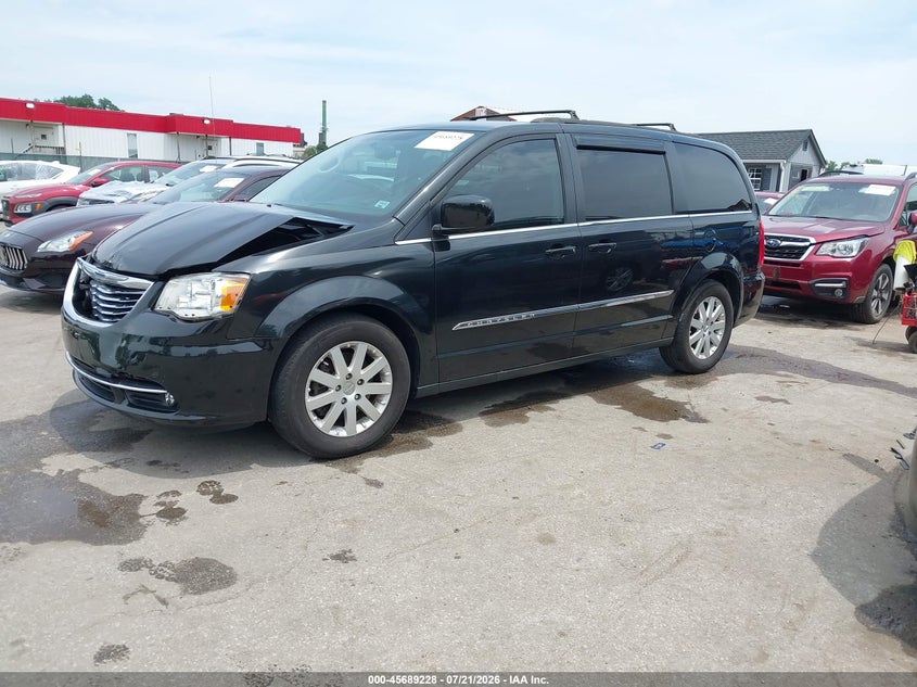 Vin: 2c4rc1bgxfr662892, lot: 46187835, chrysler town & country touring 20152