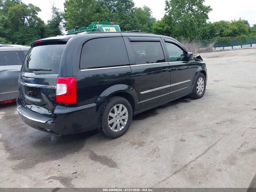Vin: 2c4rc1bgxfr662892, lot: 46187835, chrysler town & country touring 20154