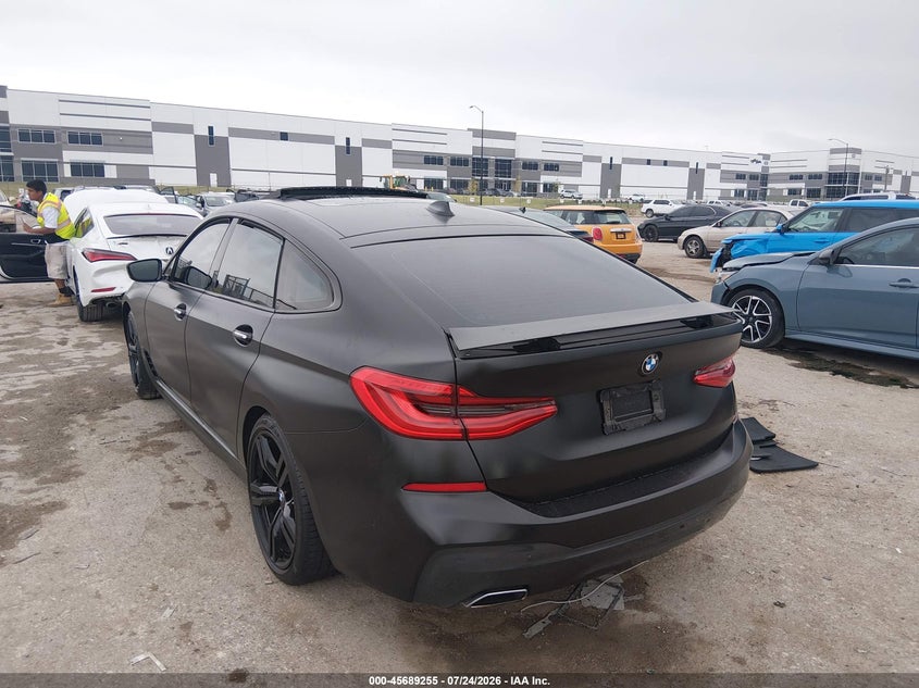 Vin: wbajv6c5xjbk06767, lot: 46187862, bmw 640i gran turismo xdrive 20183