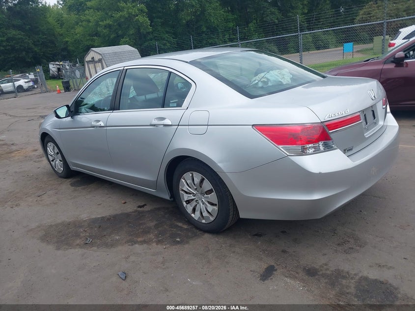2012 HONDA ACCORD SEDAN 2.4L I-4 DOHC, VVT, 177HP