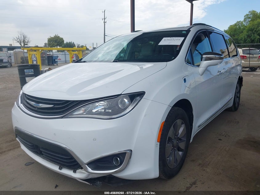 Vin: 2c4rc1n72jr183404, lot: 46187875, chrysler pacifica hybrid limited 20182