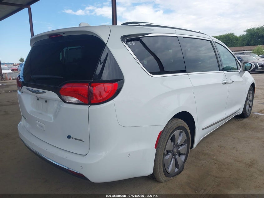 Vin: 2c4rc1n72jr183404, lot: 46187875, chrysler pacifica hybrid limited 20184
