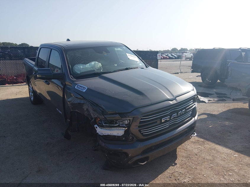 Vin: 1c6rrejt6pn626076, lot: 46187876, ram 1500 laramie  4x2 5'7 box 2023 img_1