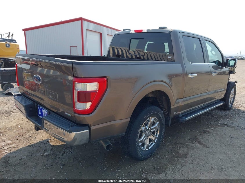 Vin: 1ftfw1e89mkd49889, lot: 46187884, ford f-150 lariat 20214