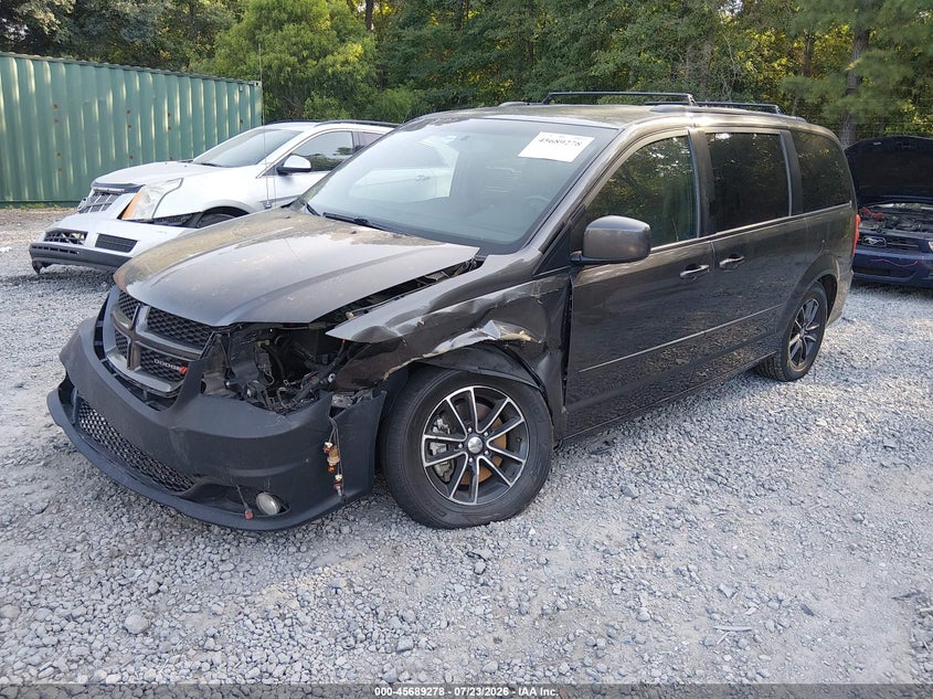 Vin: 2c4rdgeg8hr790496, lot: 46187885, dodge grand caravan gt 20172
