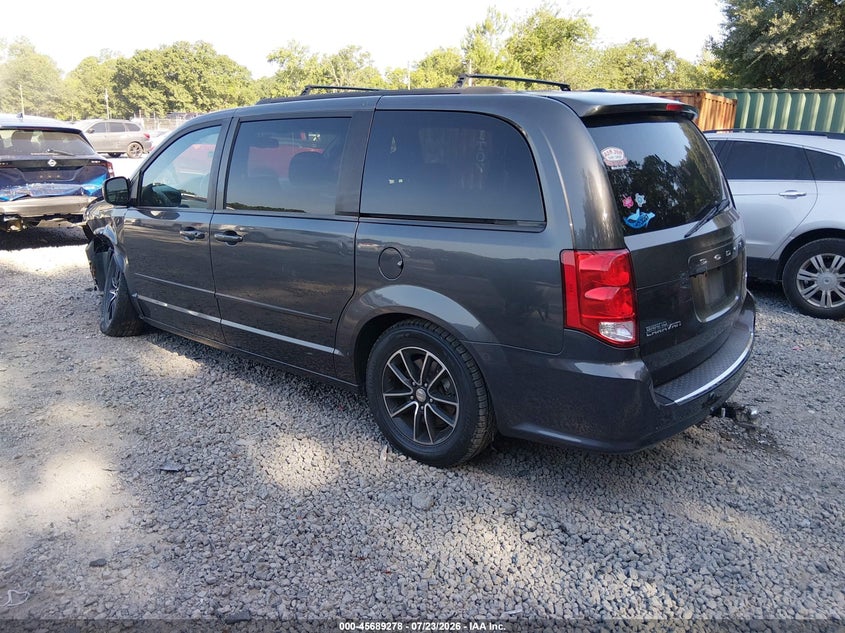 Vin: 2c4rdgeg8hr790496, lot: 46187885, dodge grand caravan gt 20173