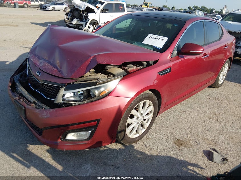 Vin: 5xxgn4a77fg422440, lot: 46187886, kia optima ex 20152