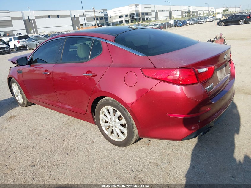Vin: 5xxgn4a77fg422440, lot: 46187886, kia optima ex 20153
