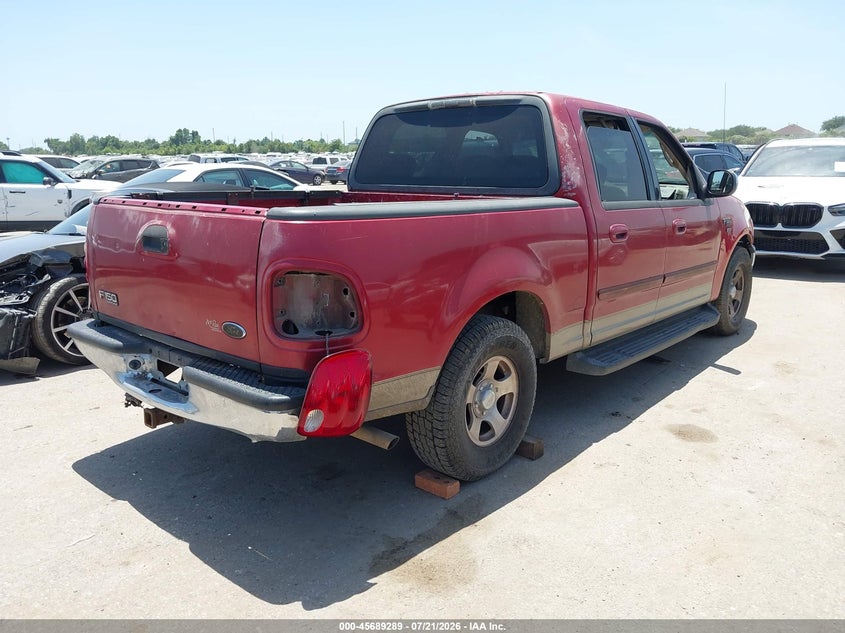 2001 Ford F-150 Harley-Davidson Edition/King Ranch Edition/Lariat/Xlt VIN: 1FTRW07L61KB01751 Lot: 45689289