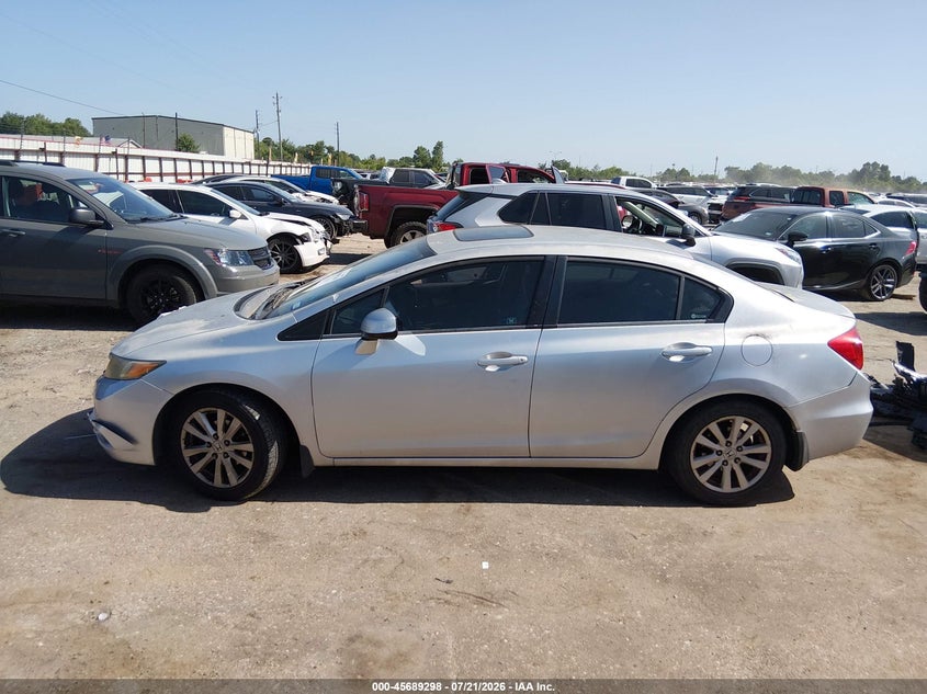 2012 Honda Civic Ex VIN: 2HGFB2F8XCH317797 Lot: 45689298