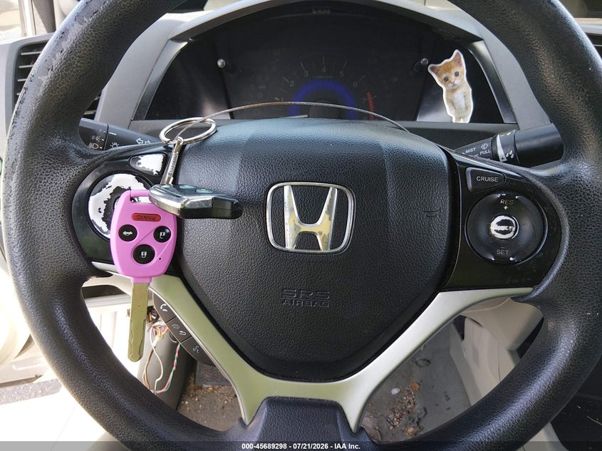 2012 Honda Civic Ex VIN: 2HGFB2F8XCH317797 Lot: 45689298