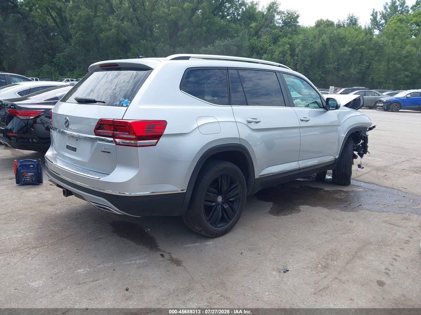 2018 VOLKSWAGEN ATLAS SPORT UTILITY VEHICLE 3.6L V-6 DI, DOHC, VVT, 276HP
