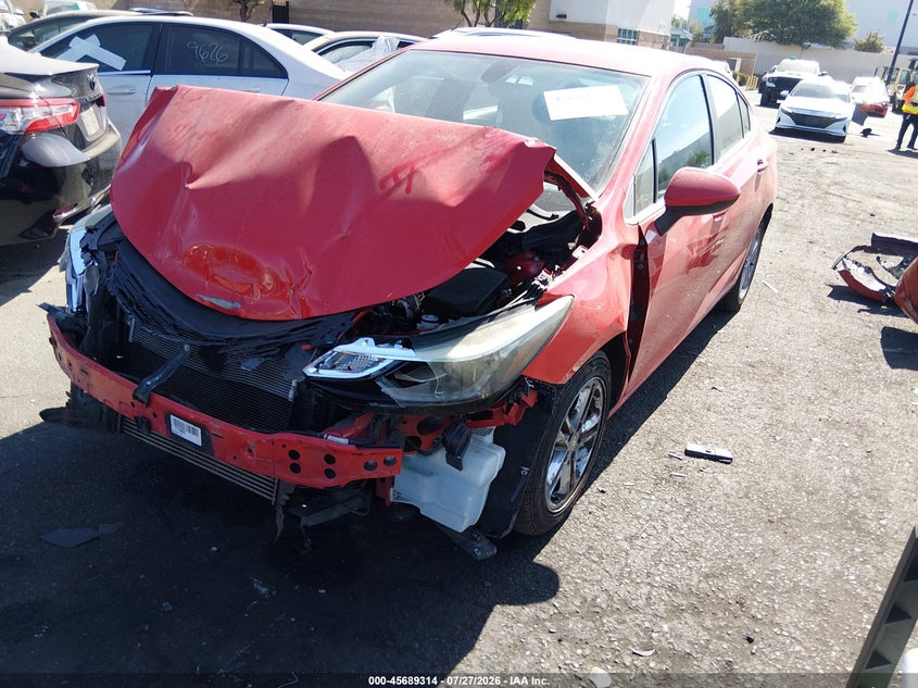 Vin: 1g1be5sm5h7126583, lot: 46187921, chevrolet cruze lt auto 20172